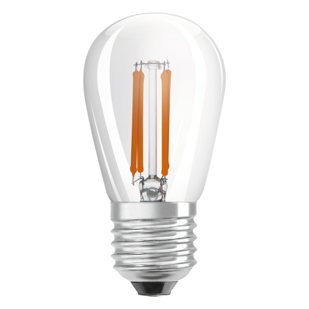 LED-Lampe ST45 E27 4.8W = 33W 360lm 2200K Warm 320° Dimmbar Retrofit Glühfaden CLASSIC Osram