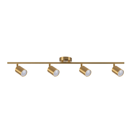Wand- und Deckenstrahler 4x GU10 Gold GOLDI Sanico Goldlux