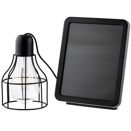 LED-Solarlampe für den Außenbereich Garten zum Aufhängen 3000K IP44 Dämmerungssensor