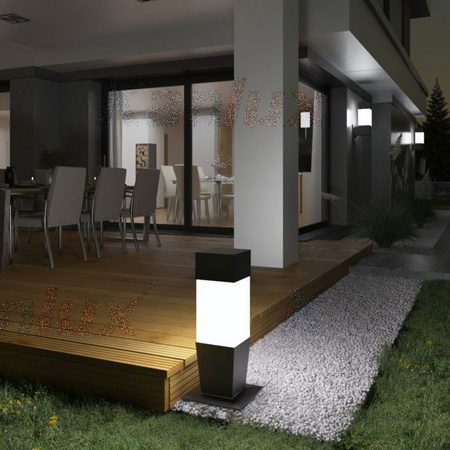 LED 47cm INVO GU10 Kanlux Architektonische Säule Gartenlampe
