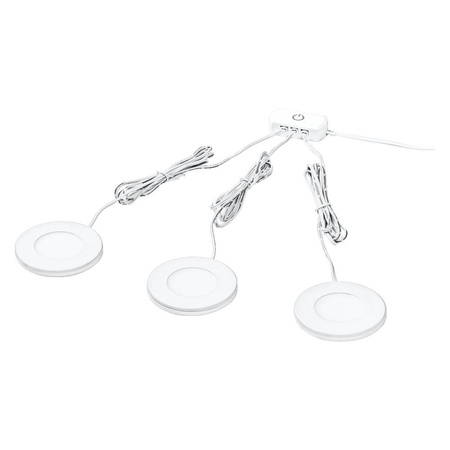 LED-Unterschrank-Lichtleiste 8.5W 390lm 3000K Warm Dimmbar Weiß Spot Ledvance