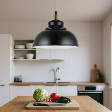 Masterled Deckenleuchte E27 Schwarz Weiß Kupfer Flara Pendelleuchte