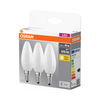 3x LED Lampen E14 B35 4,5W = 40W 470lm 2700K Wärme 300° OSRAM Filament