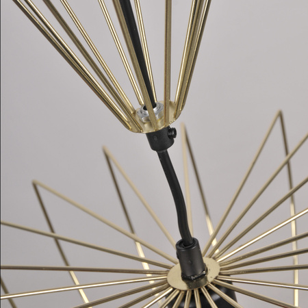 Sanico Goldlux E27 Gold Jasmina Hängende Deckenleuchte