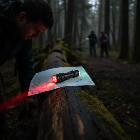 Wiederaufladbare LED-Hand-Taschenlampe 20W 2000lm 4 Modi USB-C Wasserdicht IP68 Videx