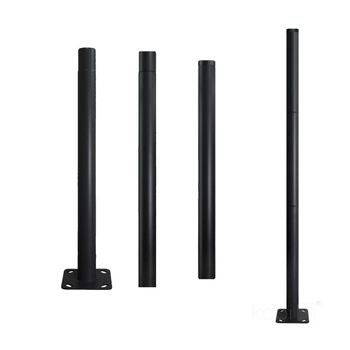 SG 3m Fi 60mm Schwarz Kobi Faltbarer Außenbeleuchtungsmast