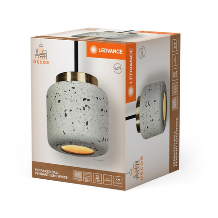 Dekorative Decke Pendelleuchte GU10 Überhang Weiß Lastryko Decor Ledvance