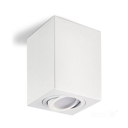 Aufbauleuchte OH37L SQUARE GU10 KOBI WHITE