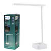 LED-Tisch-Schreibtischlampe TILPA 5W 5000K Dimmbar Weiß PHILIPS