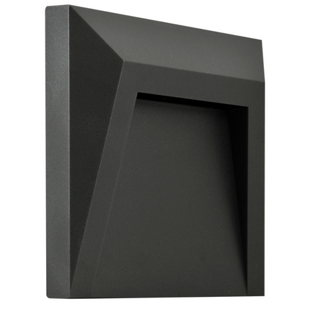 HOLDEN LED GARTENTREPPENLAMPE 1,5W Neutralgrau GOLDLUX (Polux)