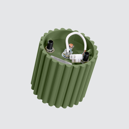 Aufputzleuchte GU10 Aluminium Grün Olive Aura Deep Space SL.1794 Sollux