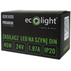 LED-Hutschienen-Netzteil Premium Line 45W 24V Ecolight