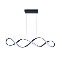 LED-Pendelleuchte 34W 5300lm 4000K Neutral 120° Schwarz INFINITO Sanico Goldlux