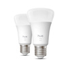2x LED-Glühbirne E27 A60 9,5W = 75W 1100lm 2700K Warmweiß SMART Smart Bluetooth ZigBee Weiß Philips HUE