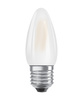LED-Lampe B35 Kerze E27 2.5W = 25W 250lm 2700K Warm 300° Retrofit Glühfaden CLASSIC Osram