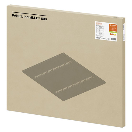 LED-Panel Büroleuchte Deckenleuchte 33W 3800lm 3000K Warm Flush White 60x60cm UGR16 IndiviLED® Ledvance