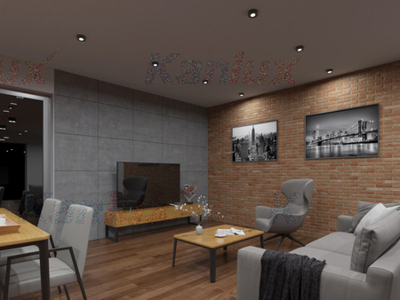 MINI BORD MR16 GU10 schwarz IP20 Kanlux Halogen-Deckenleuchte