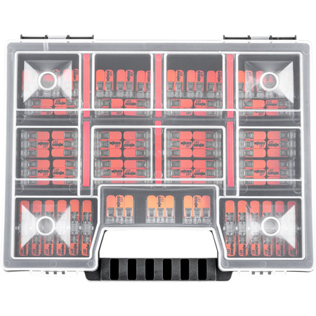 Schnellverbinder WAGO Installationsverbinder Set à 60 Stück - 20x 221-2411 20x 221-412 20x 20x 221-413