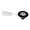 LED-Deckeneinbauleuchte FIZU DOWNLIGHT 4.8W 3000K IP20 Moving Black KANLUX
