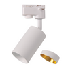 Stromschienen-Kit 1-Phasen-Schiene + 3x GU10 Reflektor Weiß MARIBEL Sanico Goldlux