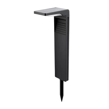 LED-Solar-Gartenlampe angetriebener Standmast 57cm 4000K IP64 mit Dämmerungssensor