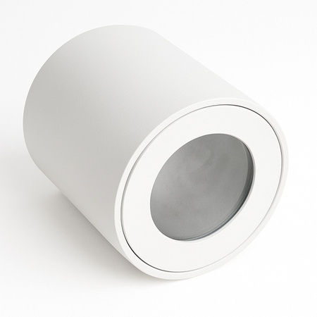 Aufputz Halogen Tuba Reflektor Spot GU10 IP54 Rund Weiß Masterled