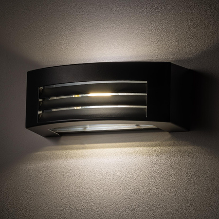 Gartenlampe Wandleuchte ORINOKO 4387 E27 IP44 Oben Unten Graphit Nowodvorski