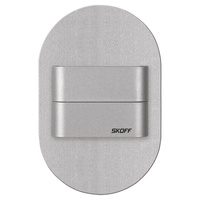 LED-Treppenleuchte 1,6W 3000K 10 V DC IP66 Aluminium DUO RUEDA SHORT Skoff