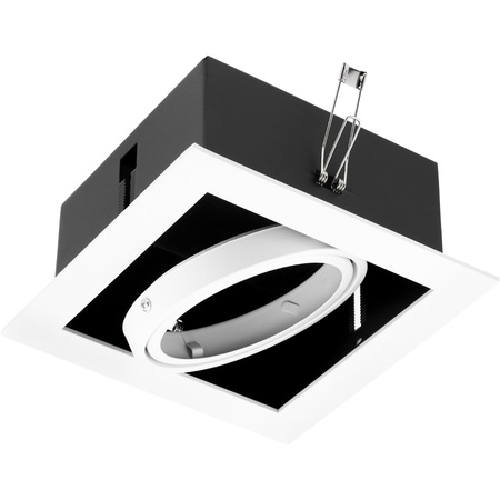 Halogen-Einbauleuchte Beweglich GU10 ES111 Quadratisch Weiß CANIS LUMILED