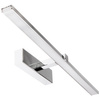 LED-Spiegelleuchte 8W, Badezimmer-Wandleuchte 700lm Chrom neutral 40cm VENUS LUMILED