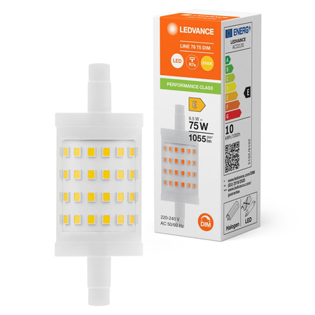 LED Lampen Röhrenförmige R7s 9,5W = 75W 1055lm 2700K Warmweiß Dimmbar LEDVANCE