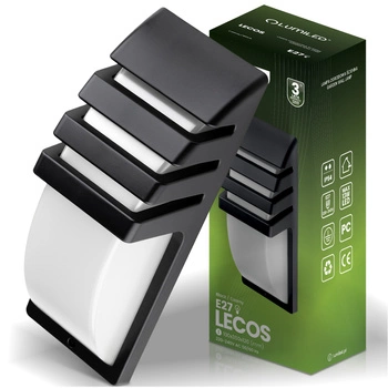 Wandleuchte Außen E27, Garten-Wandleuchte 35cm LECOS LUMILED