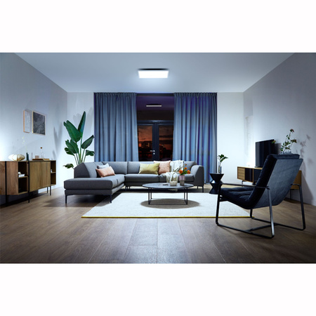 LED-Anbaupanel Aurelle Weiß 39W CCT 60cm PHILIPS HUE Bluetooth + Dimmerschalter