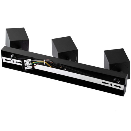 Decken-Reflektor-Wandleuchte 3xGU10 QUANTUS Schwarz