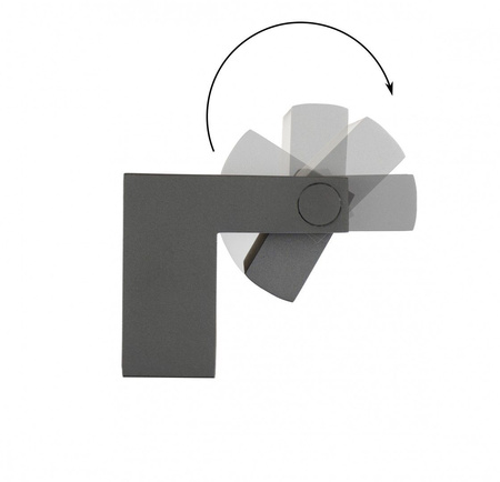 Außengarten-Fassadenlampe LED-WANDLAMPE Rota RT-K100 10W 720lm 4000K Neutral Su-Ma