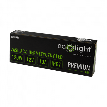 LED-Netzteil IP67 120W 12V Premium Ecolight