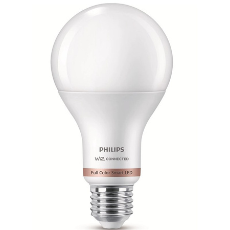 LED-Lampe E27 A60 12,5W = 100W 1521lm 2200-6500K RGB + TW Smart SMART WiFi Bluetooth App WiZ Philips