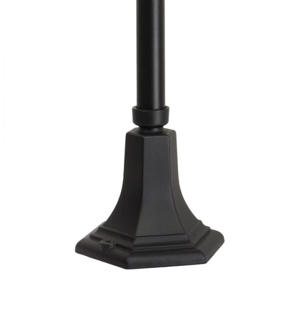 Außengartenlampe LATERNE E27 Retro Classic K 5002/2 114cm schwarz Su-Ma