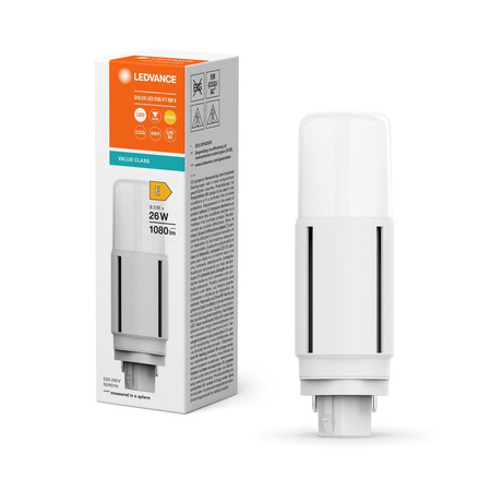 LED Lampen DULUX G24d 9.5W = 26W 1080lm 3000K Warmweiß LEDVANCE