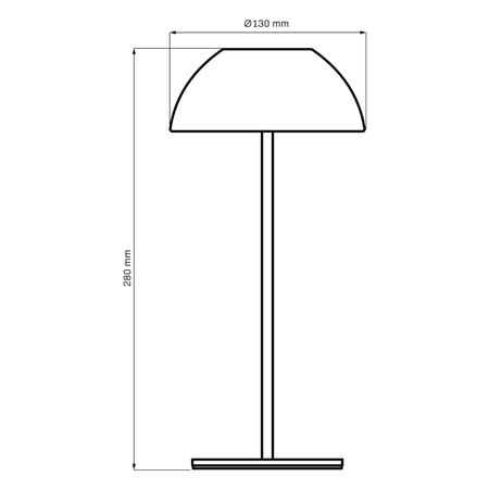 LED Dekorative Lampe 1.8W 160lm 2700K Warm Pink IP44 Dimmbar Tansania Sanico Goldlux