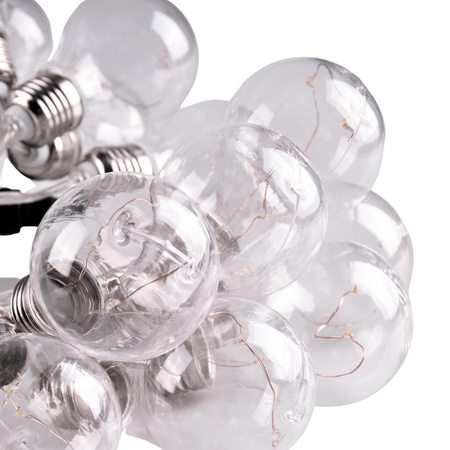 Lichterkette für den Außenbereich Gartengirlande 20 LEDs 2700 K