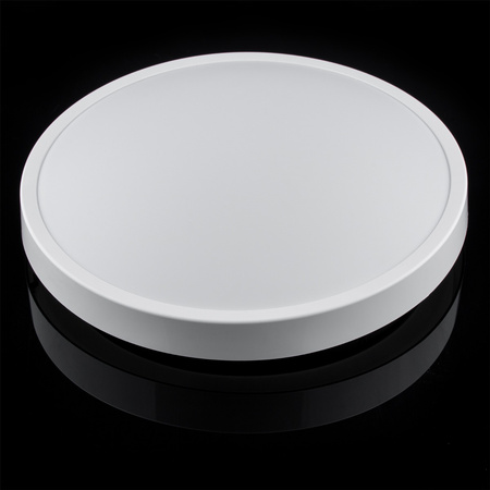 LED-Deckenleuchte Deckenaufbauleuchten Badezimmer-Anbauleuchte 13W 4000K IP44 mit Bewegungssensor ZOE LX Weiß 30cm