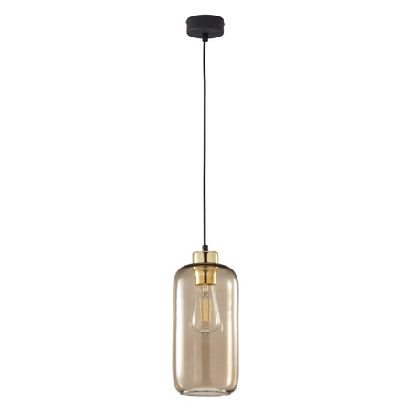 MARCO GREEN Hängende Deckenleuchte Schwarz-Gold-Braun Loft E27 3314 TK Lighting