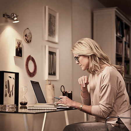 10x LED Lampen GU10, Glühbirne 6W = 50W 580lm 120° 4000K neutral Schwarz LUMILED