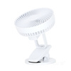 Tischventilator Clip Tragbar Wiederaufladbar USB-C Weiß Viento Windstar Kobi