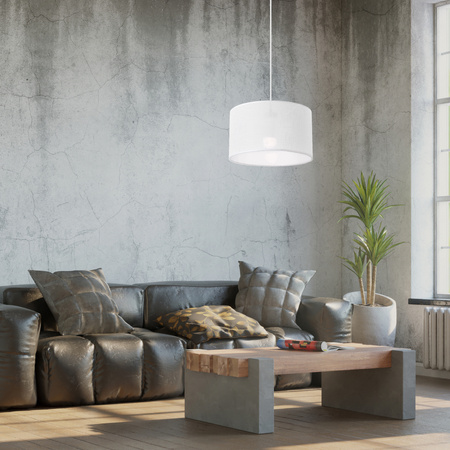 VIVIAN E27 Decke Pendelleuchte Weiß LM-1.209 Lamkur