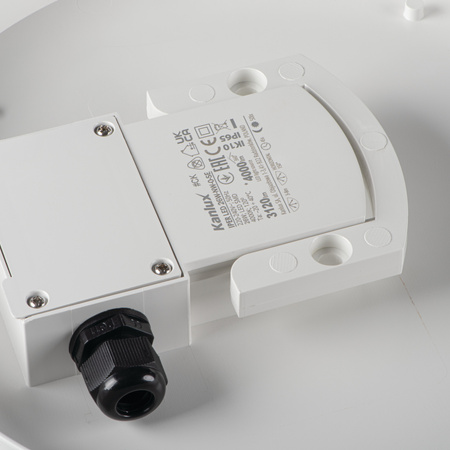 Plafond LED-Deckenleuchte IPER Microwave Motion Sensor 10W 1200lm 4000K IP65 Weiß Quadratisch KANLUX