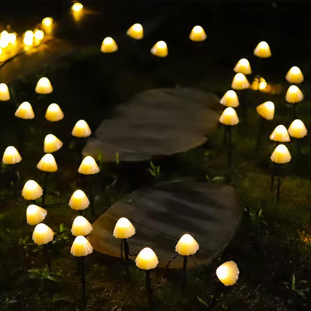 2x Solar-LED-Lampe, Solar Gartenleuchten IP65 3000K CARI LUMILED