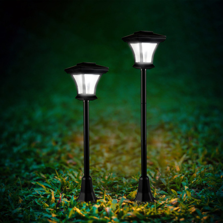 LED TIRANA Solar Laterne für den Außenbereich 1.6W 4000K Standing Poles 120cm