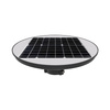Lampe Solar Garden LED 10W 6500K IP65 Mit Bewegungssensor und RF-Fernbedienung Rund Schwarz VT-65W V-TAC